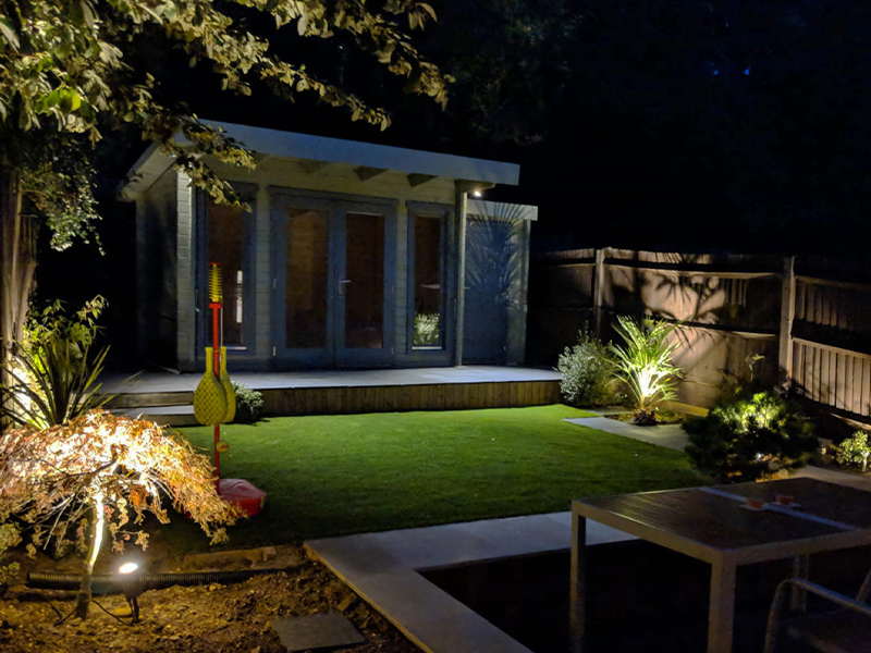 anti glare garden lighting in lincolnshire